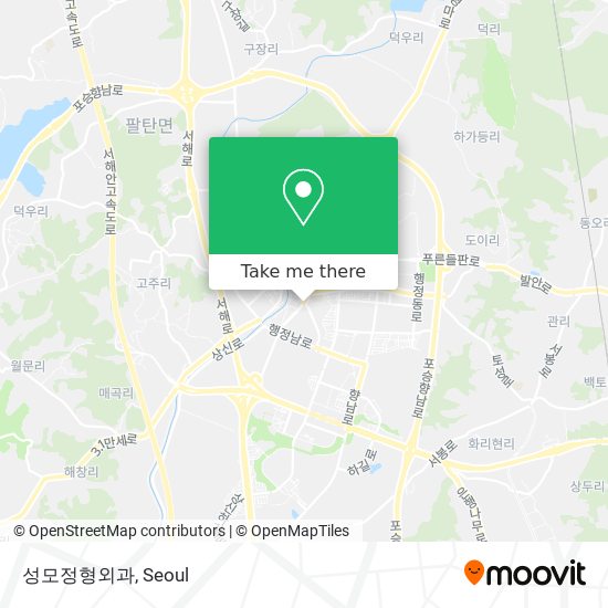 성모정형외과 map