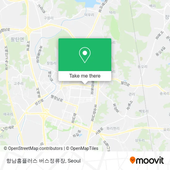 향남홈플러스 버스정류장 map