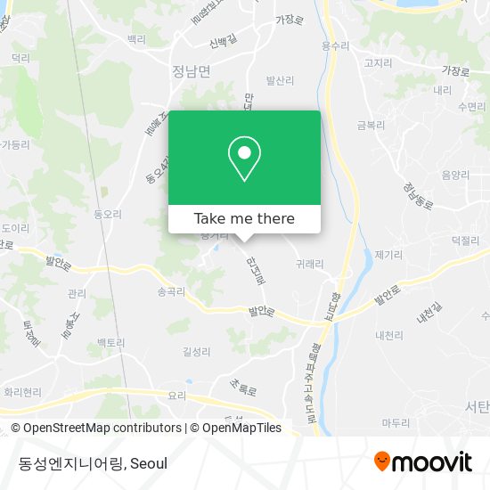 동성엔지니어링 map