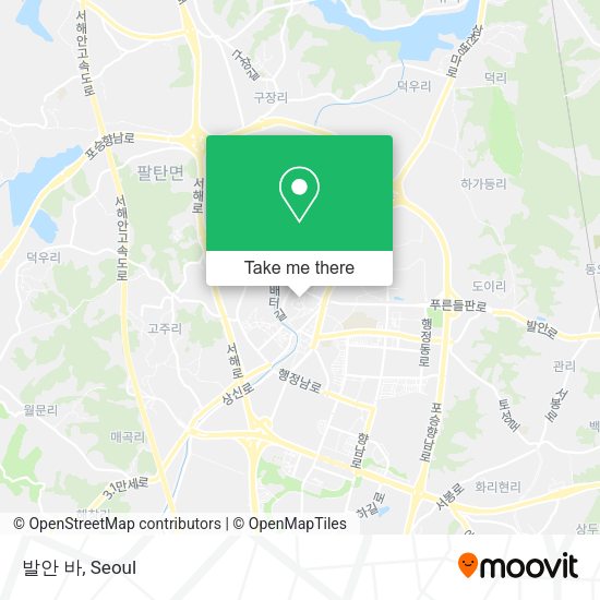 발안 바 map