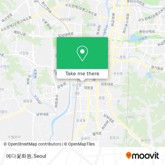 예다꽃화원 map