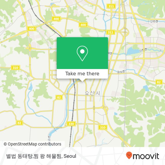 별법 동태탕,찜 왕 해물찜 map