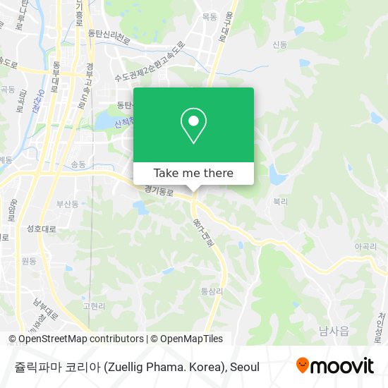쥴릭파마 코리아 (Zuellig Phama. Korea) map