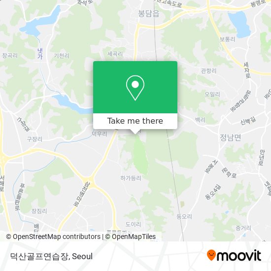 덕산골프연습장 map