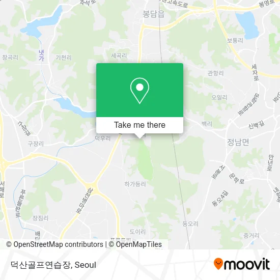 덕산골프연습장 map