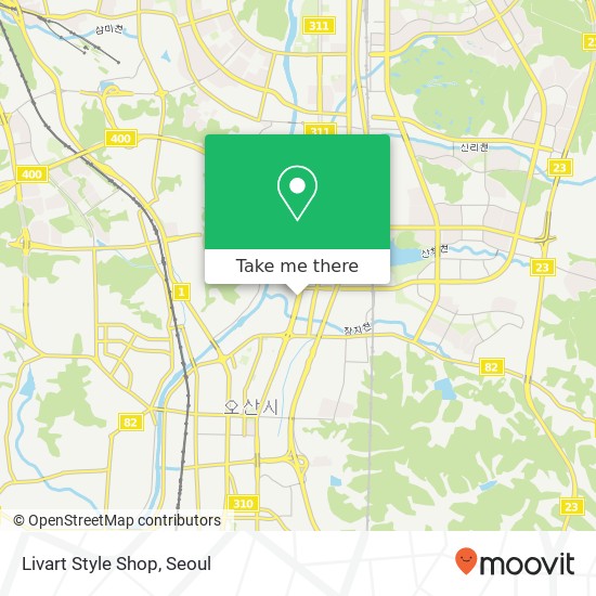 Livart Style Shop map