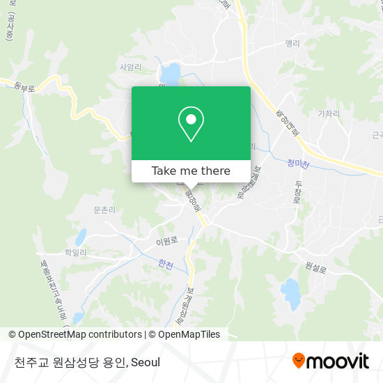 천주교 원삼성당 용인 map