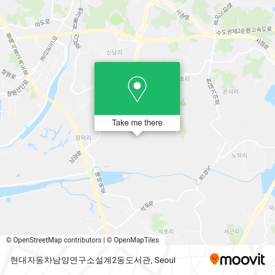 현대자동차남양연구소설계2동도서관 map