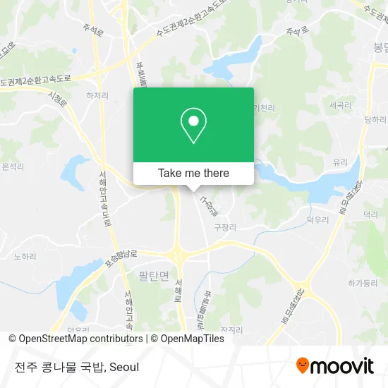 전주 콩나물 국밥 map