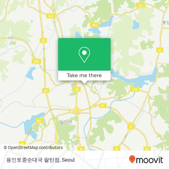 용인토종순대국 팔탄점 map