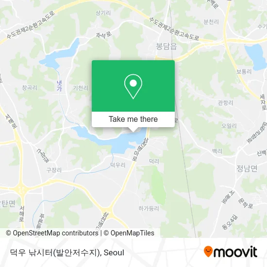 덕우 낚시터(발안저수지) map