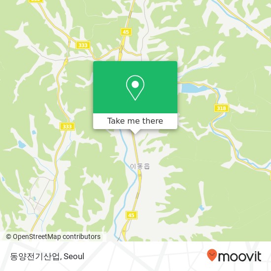 동양전기산업 map