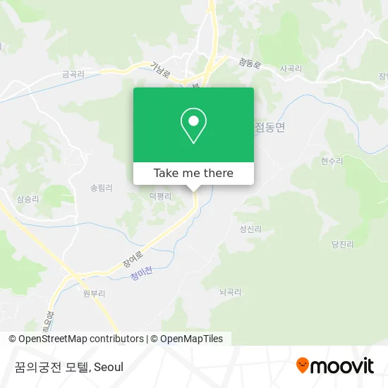 꿈의궁전 모텔 map