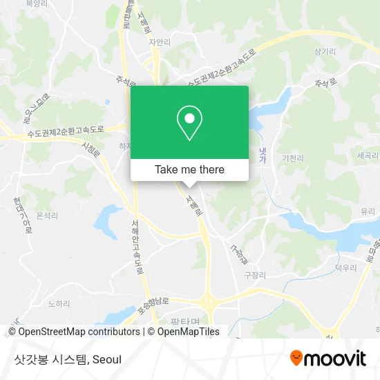 삿갓봉 시스템 map