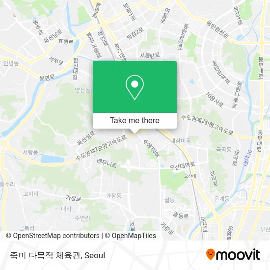 죽미 다목적 체육관 map