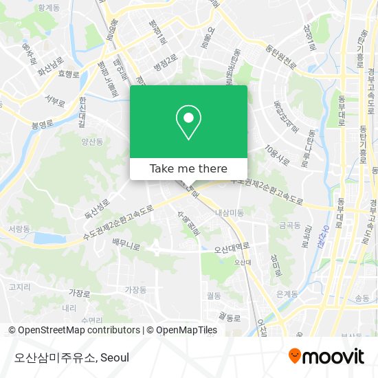 오산삼미주유소 map