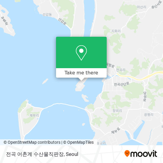 전곡 어촌계 수산물직판장 map