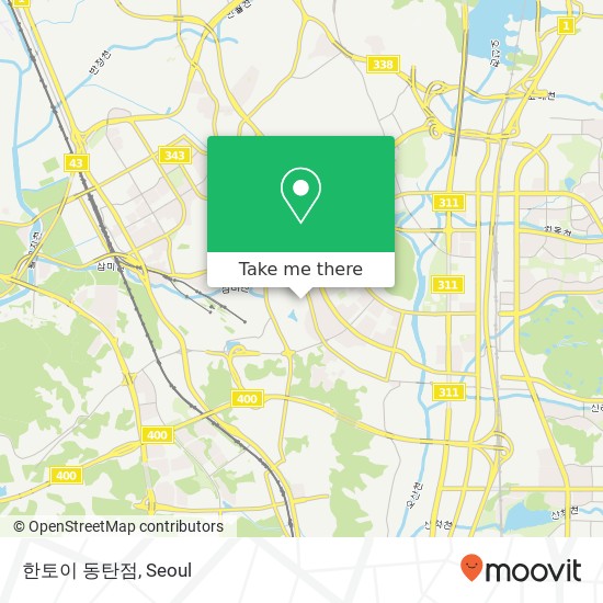 한토이 동탄점 map