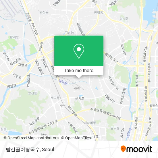 밤산골어탕국수 map