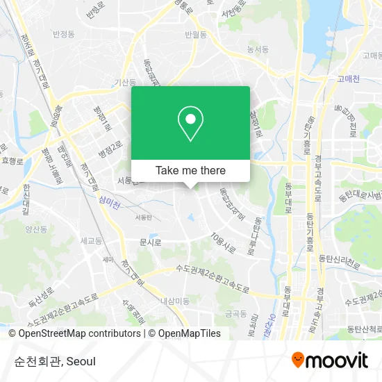 순천회관 map