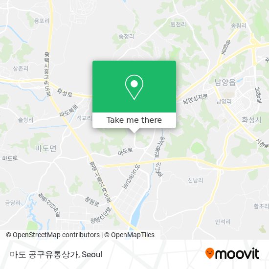 마도 공구유통상가 map