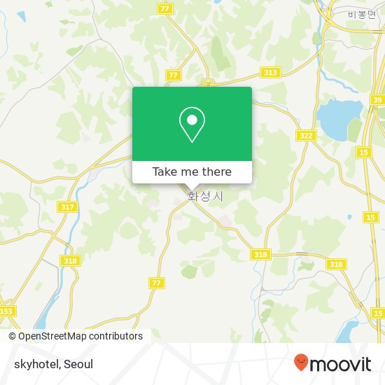 skyhotel map