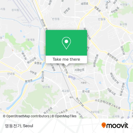 명동전가 map