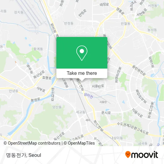 명동전가 map