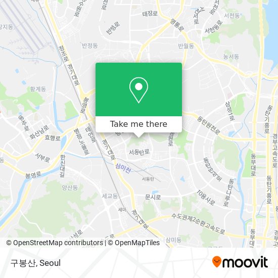 구봉산 map