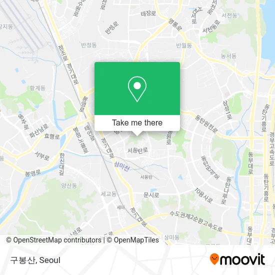 구봉산 map