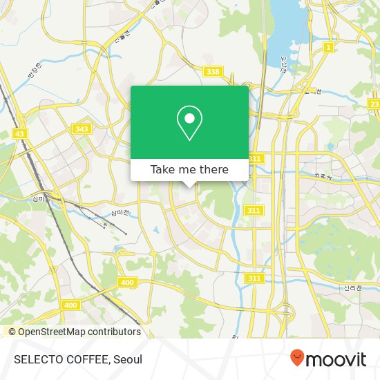 SELECTO COFFEE map