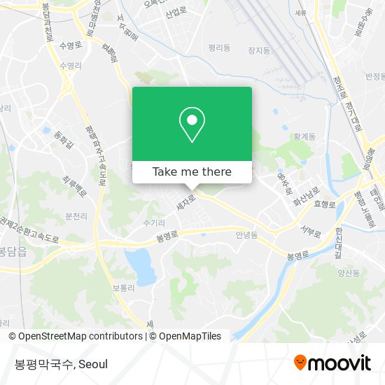 봉평막국수 map