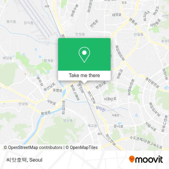 씨앗호떡 map