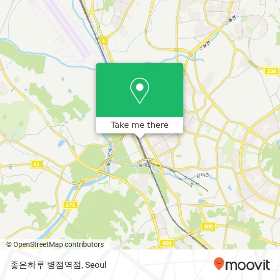 좋은하루 병점역점 map