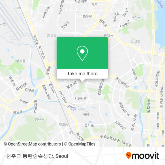 천주교 동탄숲속성당 map