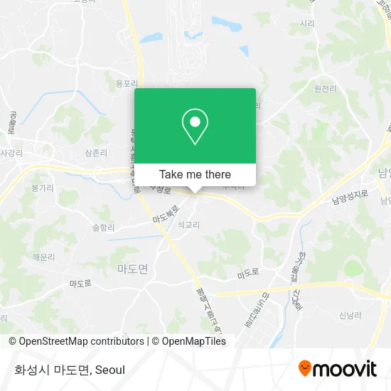 화성시 마도면 map