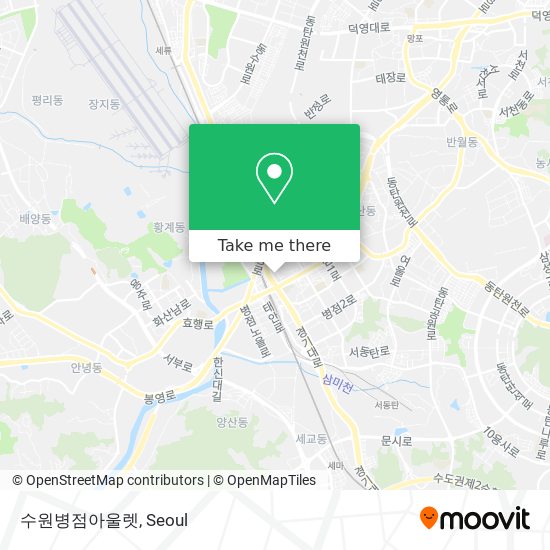 수원병점아울렛 map