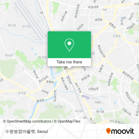 수원병점아울렛 map