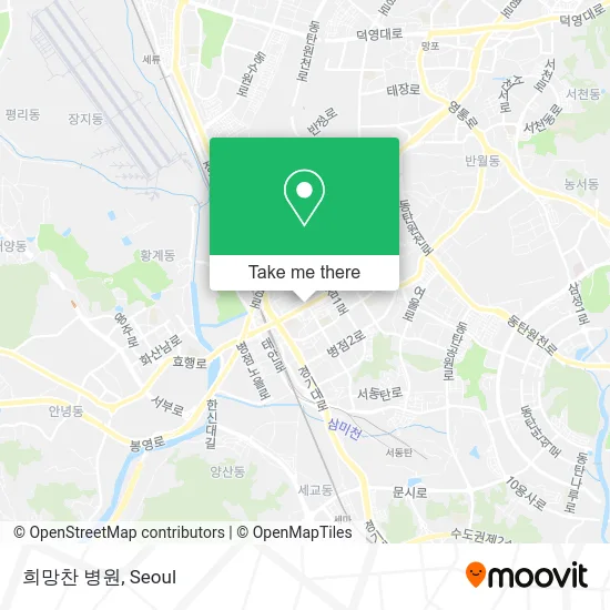 희망찬 병원 map