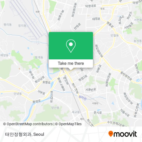태안정형외과 map