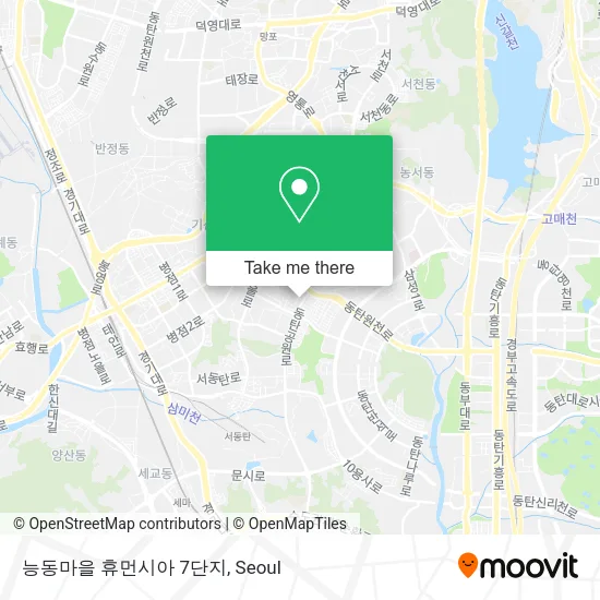 능동마을 휴먼시아 7단지 map
