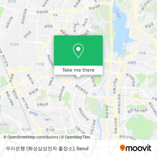 우리은행 (화성삼성전자 출장소) map