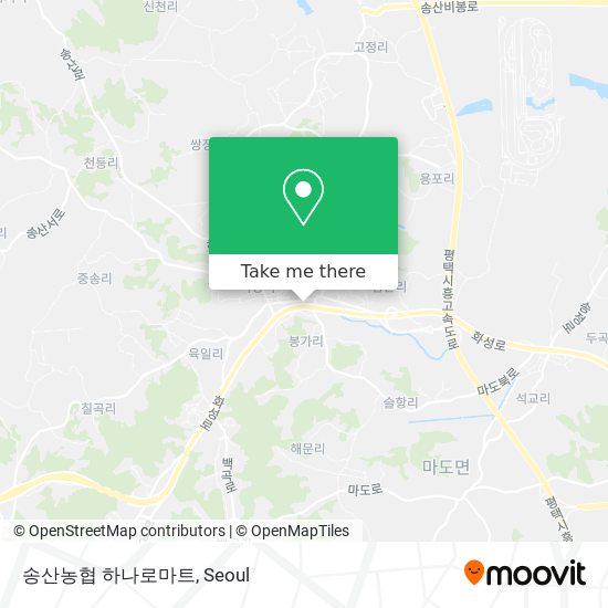 송산농협 하나로마트 map