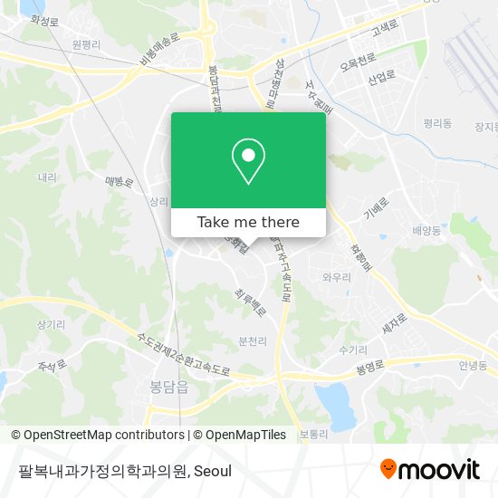 팔복내과가정의학과의원 map