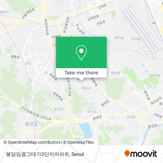 봉담임광그대가3단지아파트 map