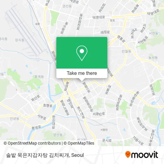 솔밭 묵은지감자탕 김치찌개 map