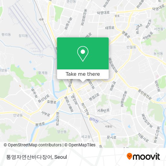 통영자연산바다장어 map