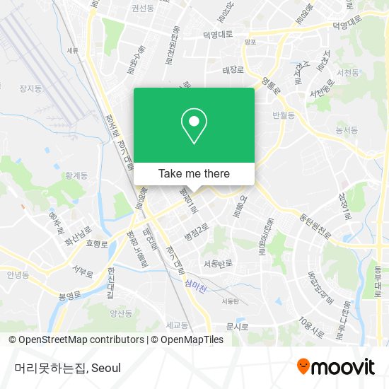 머리못하는집 map