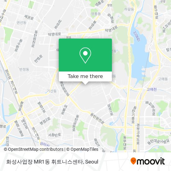 화성사업장 MR1동 휘트니스센타 map