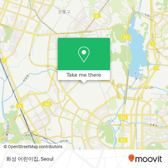 화성 어린이집 map